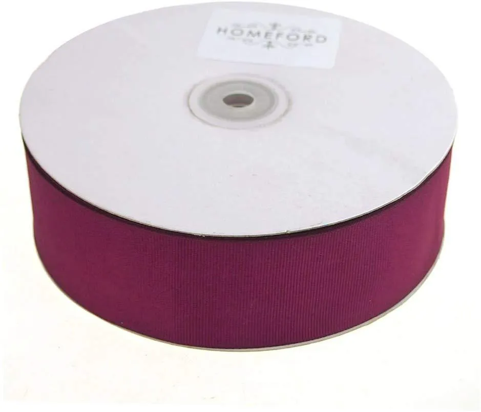Solid Grosgrain Ribbon, 1-1/2-inch, 50-yard