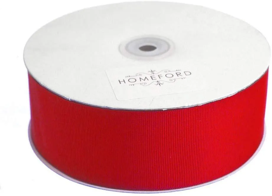 Solid Grosgrain Ribbon, 1-1/2-inch, 50-yard