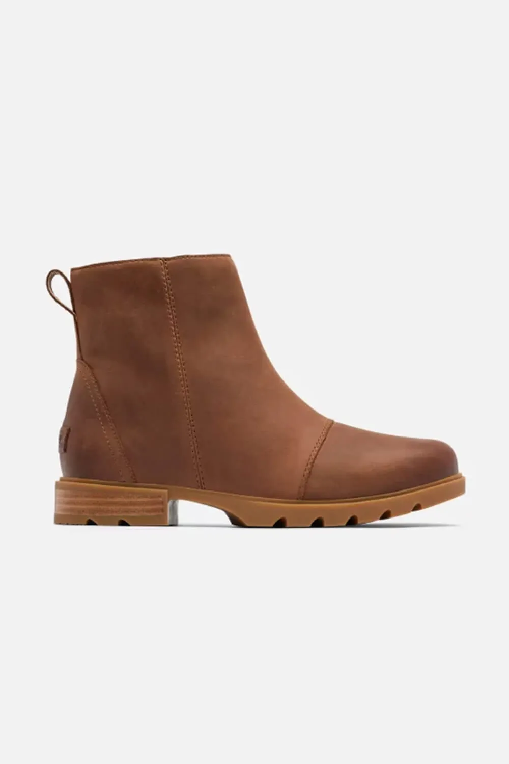 Sorel Emelie Zip Booties for Women in Velvet Tan | 2048721-242