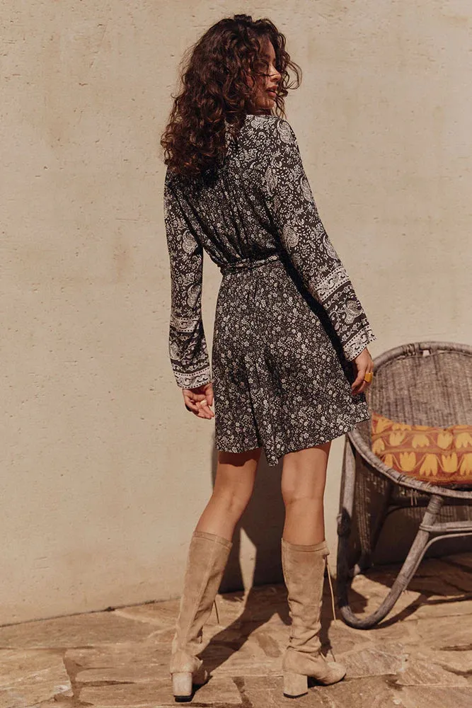 Spell LITTLE BIRD TUNIC DRESS Midnight