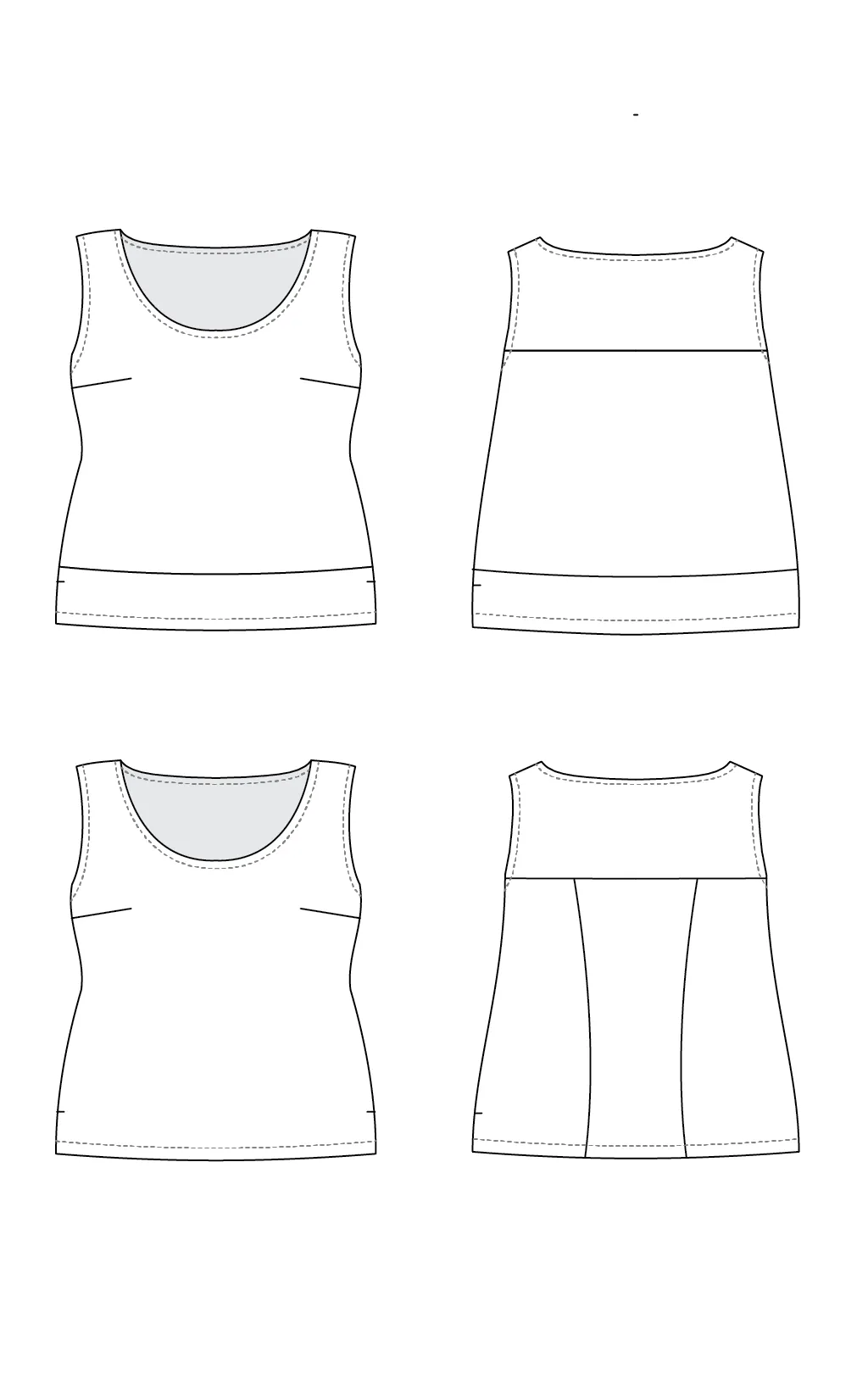 Springfield Top 12-28 printed pattern: Wholesale