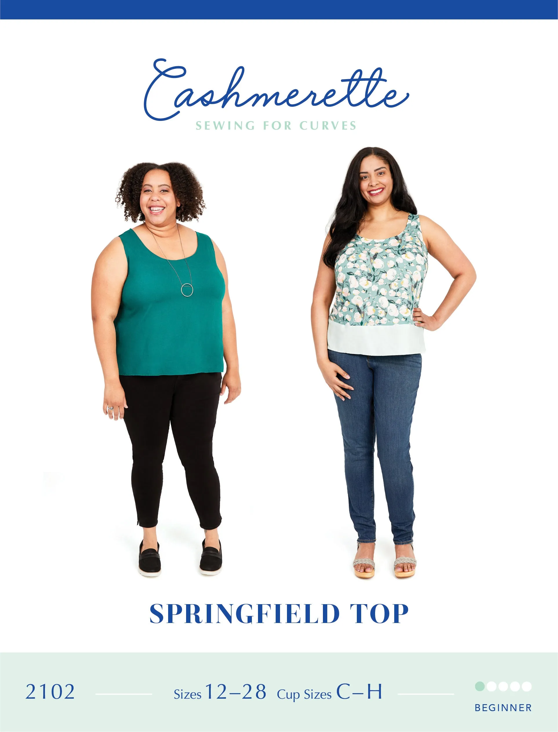 Springfield Top 12-28 printed pattern: Wholesale