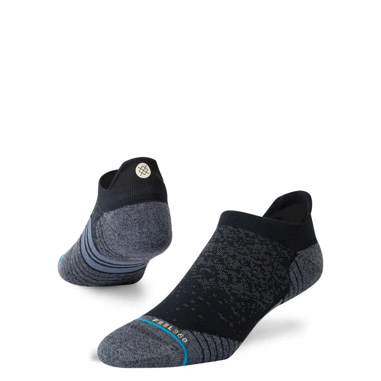 Stance Run Light Tab Socks - Black/Grey