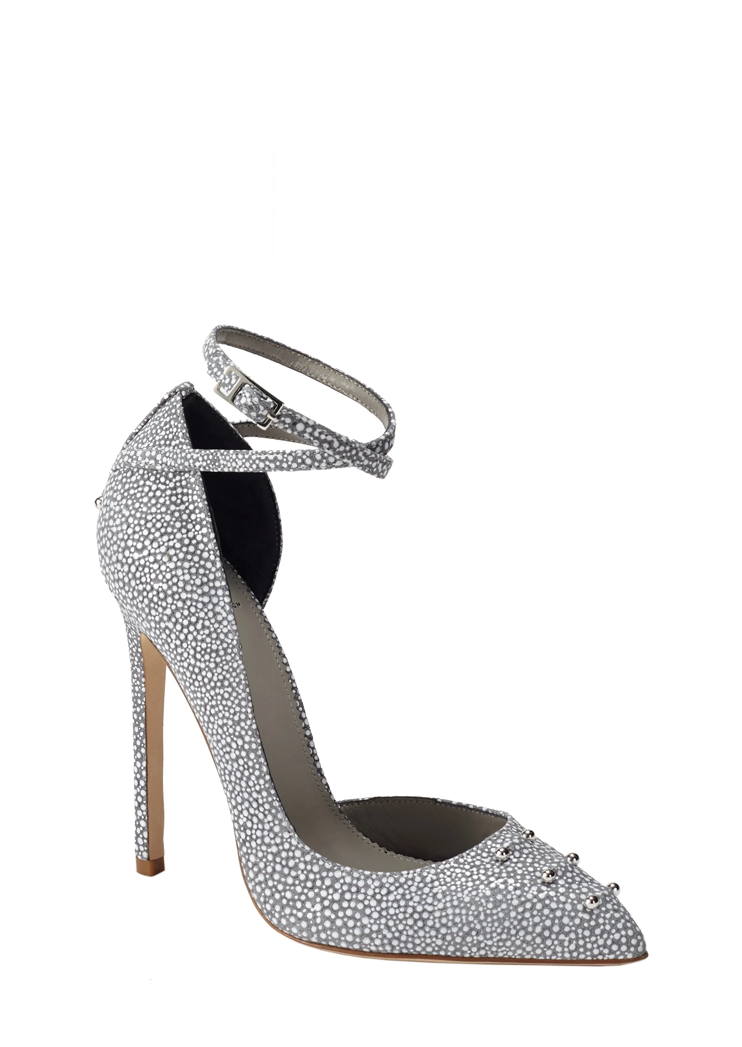 STASIA CLOUD EMBOSSED LEATHER PUMPS