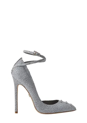 STASIA CLOUD EMBOSSED LEATHER PUMPS