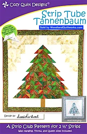 Strip Tube Tannenbaum Pattern by Daniela Stout