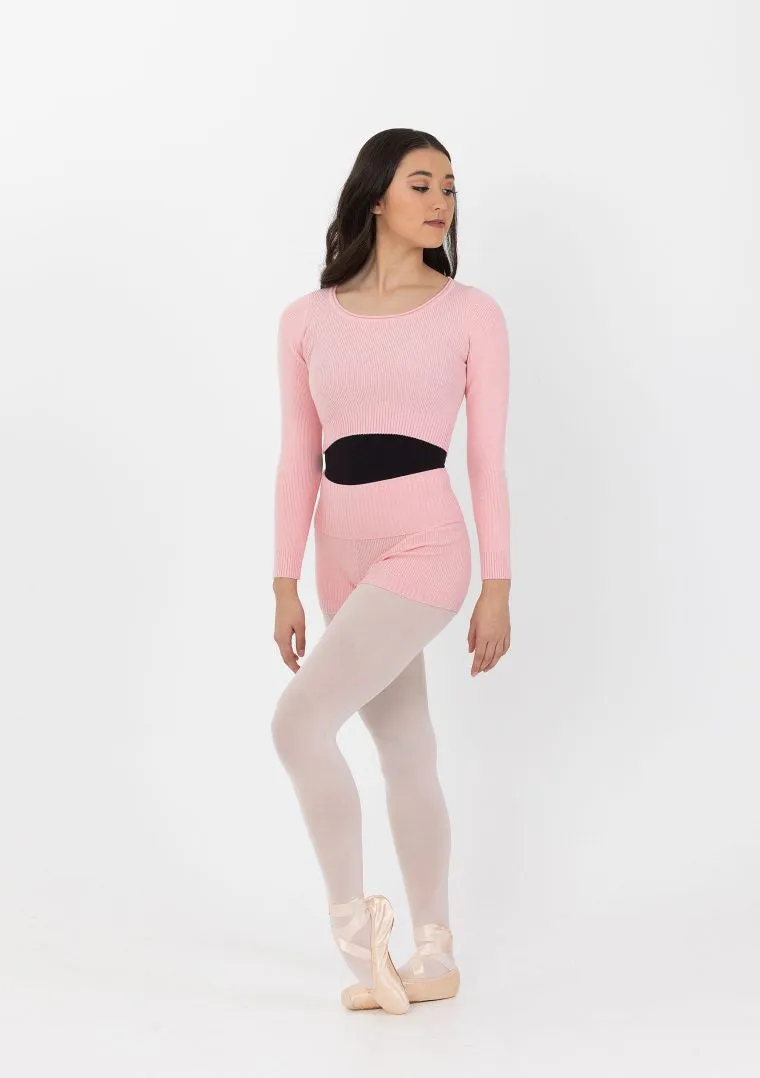 Studio 7 Ribbed Warm Up Top (Child)