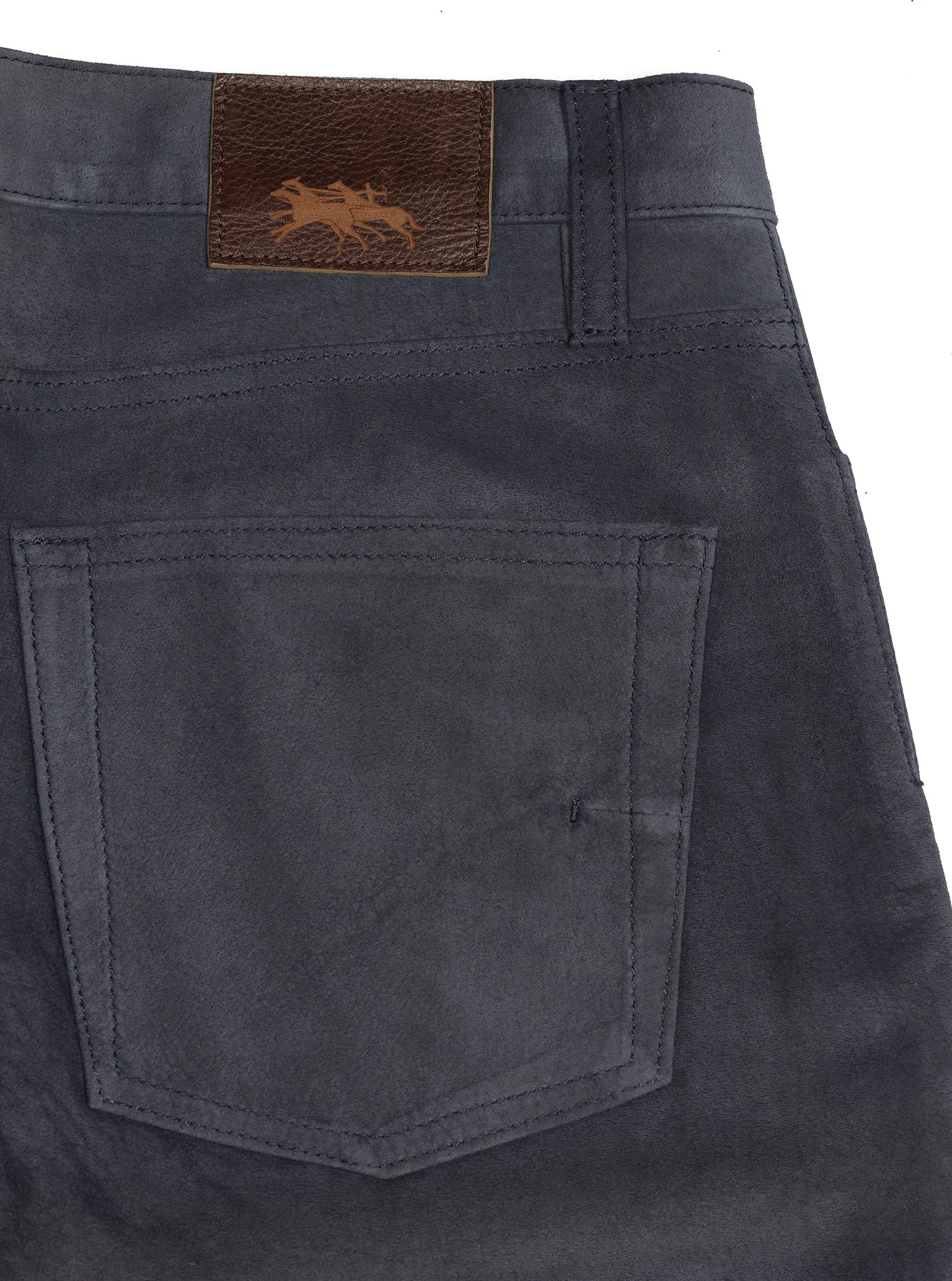 Suede 5 Pocket Pant Navy