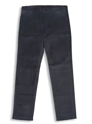 Suede 5 Pocket Pant Navy