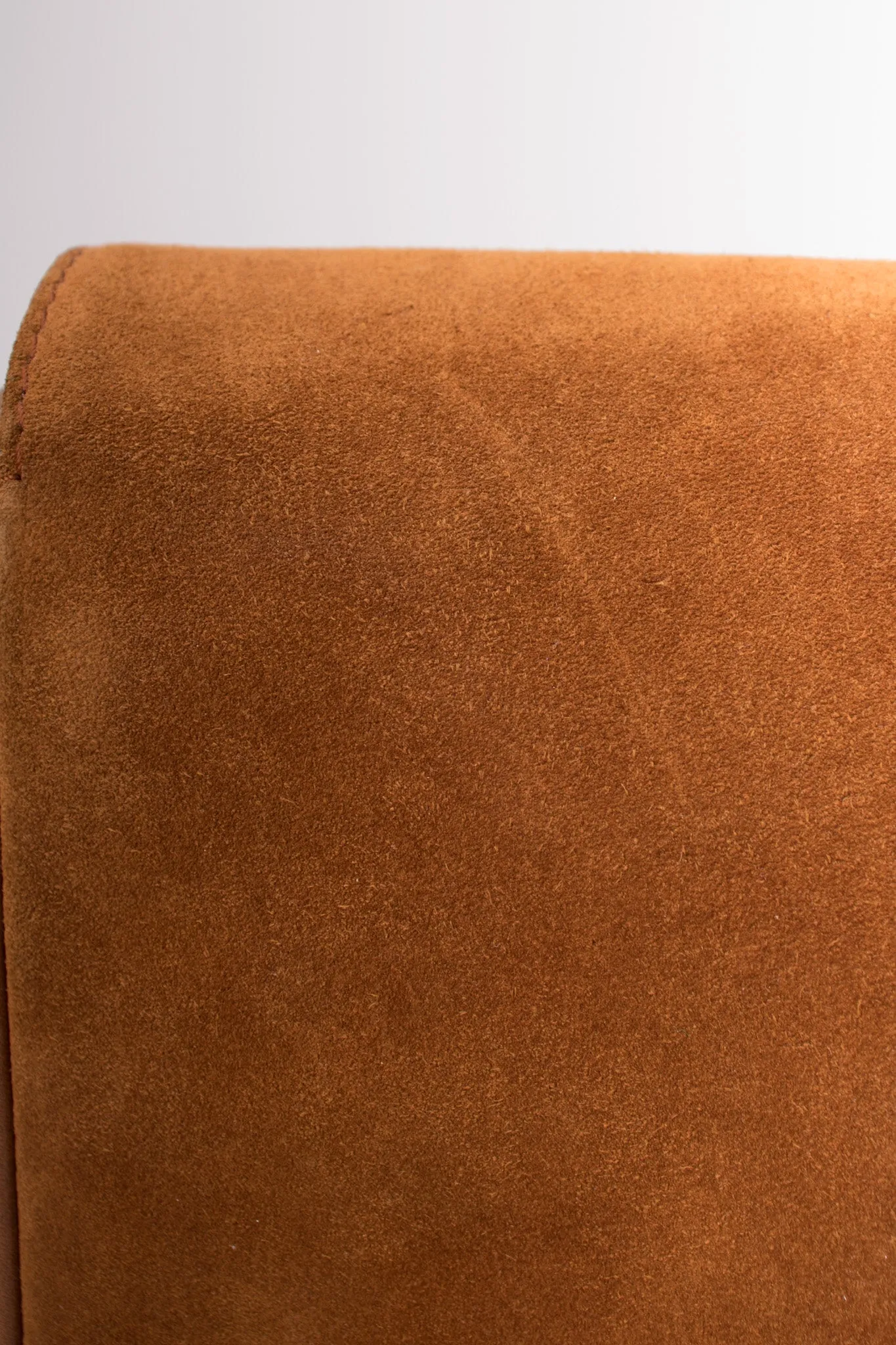 Suede Shoulder Flap Bag