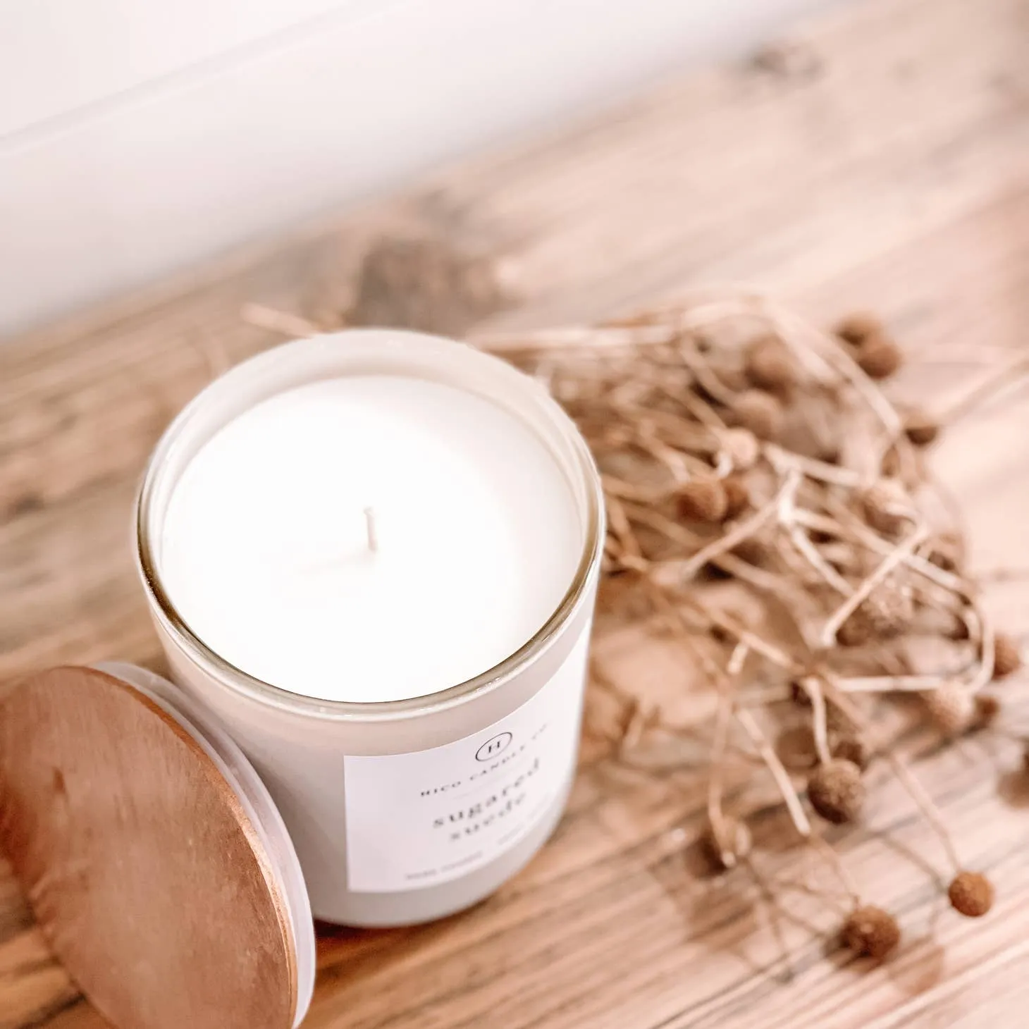Sugared Suede Candle