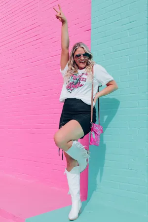 Sweetheart of the Rodeo Graphic Tee - White