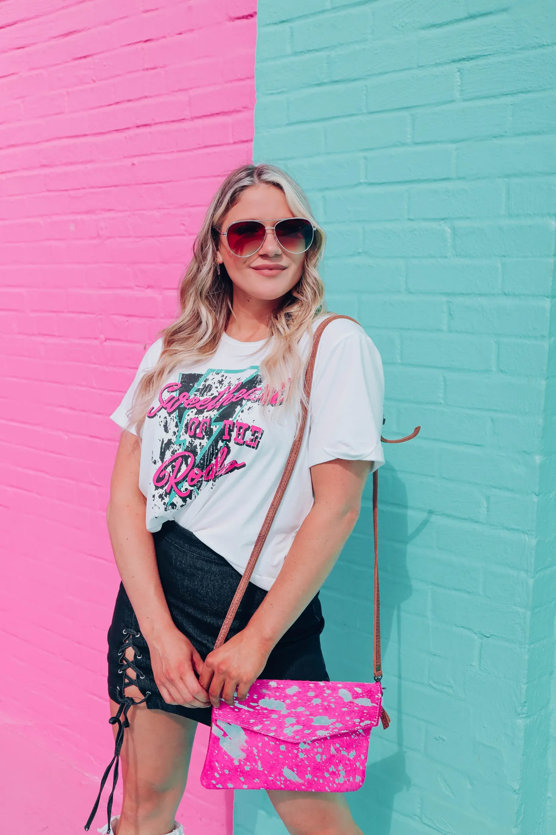 Sweetheart of the Rodeo Graphic Tee - White