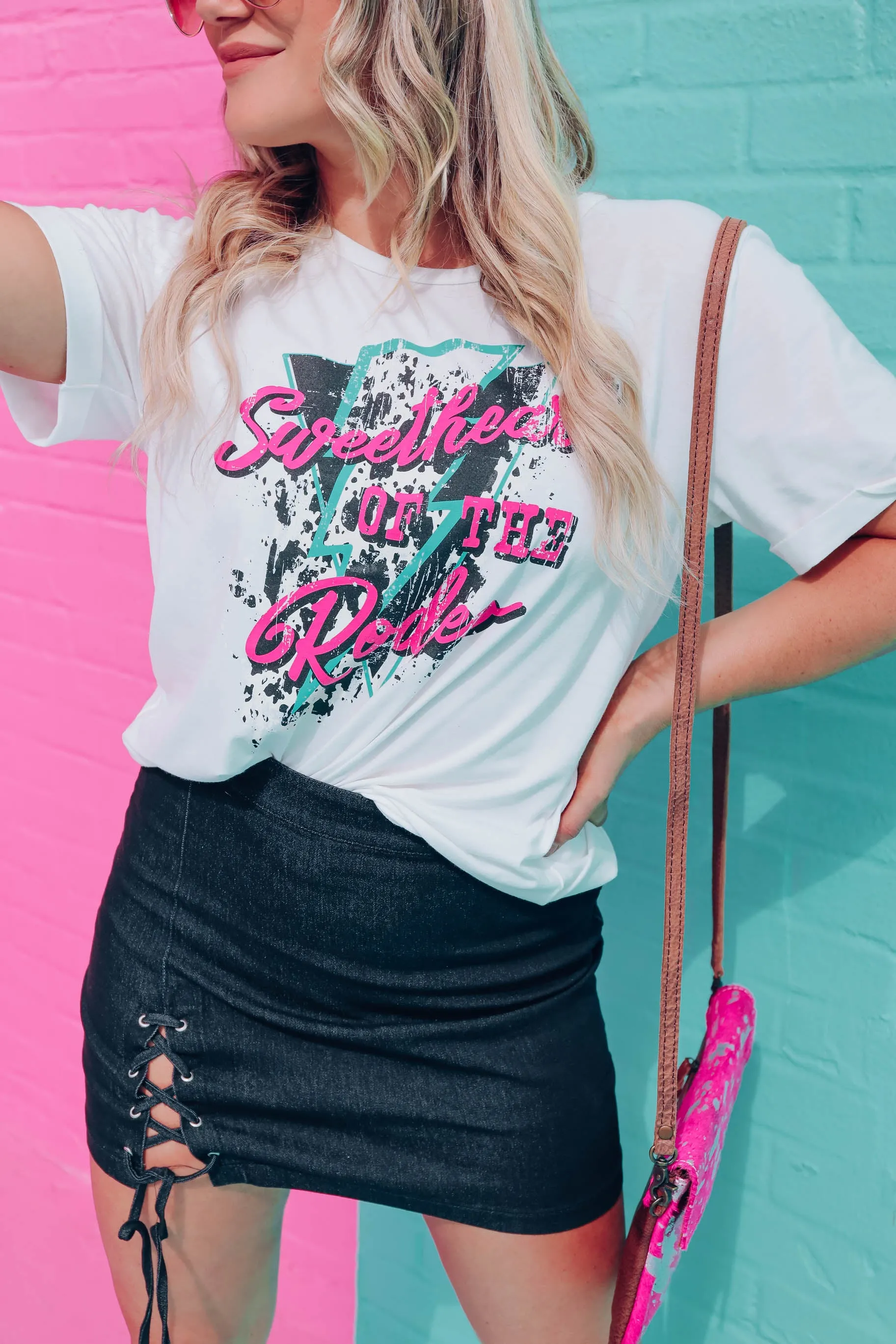 Sweetheart of the Rodeo Graphic Tee - White
