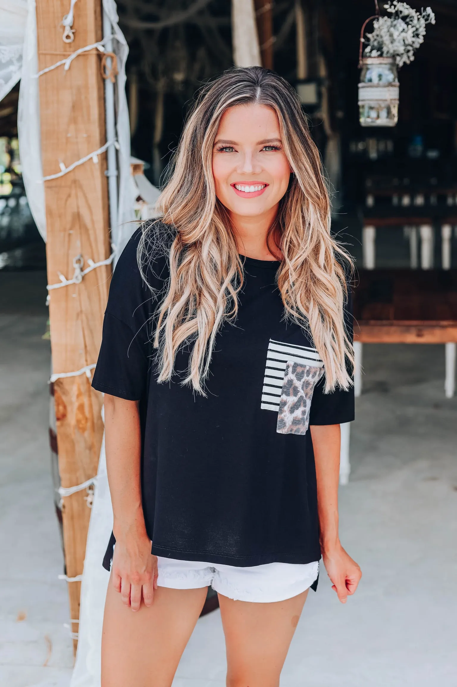 Switch It Up Top - Black