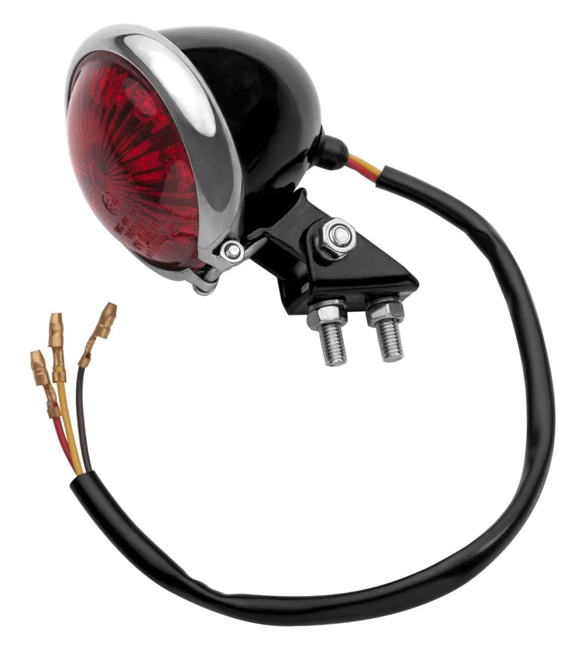 Tail Light LED - Bates (Black with Polish)