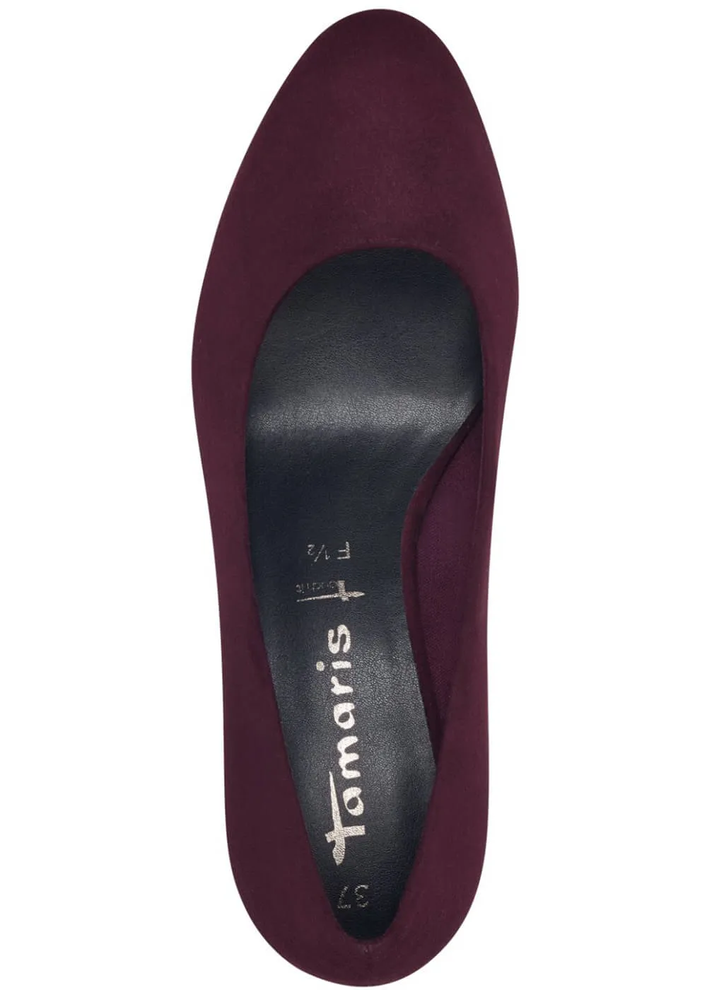 Tamaris Lucy 50's Pumps Merlot Wine