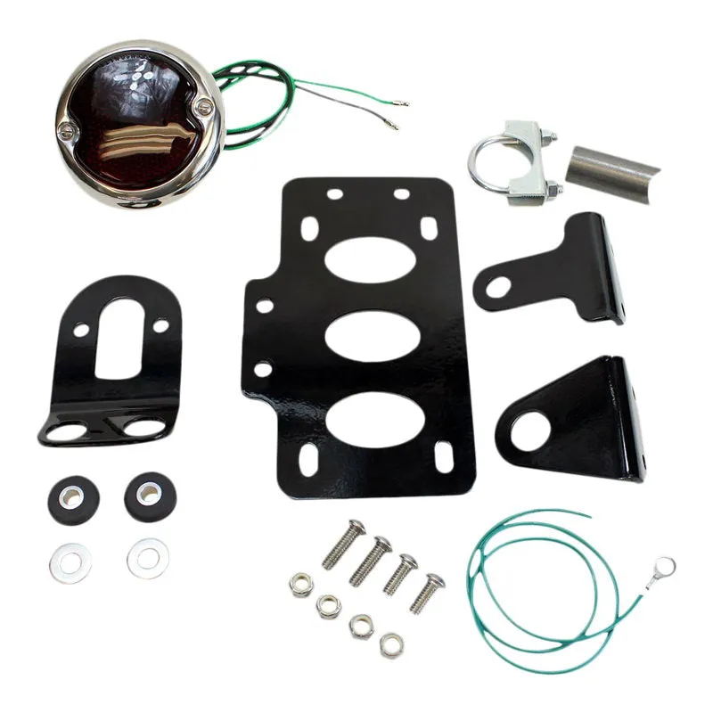 TC Bros. 33 Ford Replica Side Mount Tail Light/License Plate Bracket