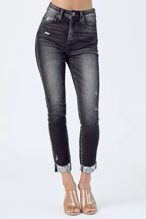 The Anna Vintage Black Skinny Jean