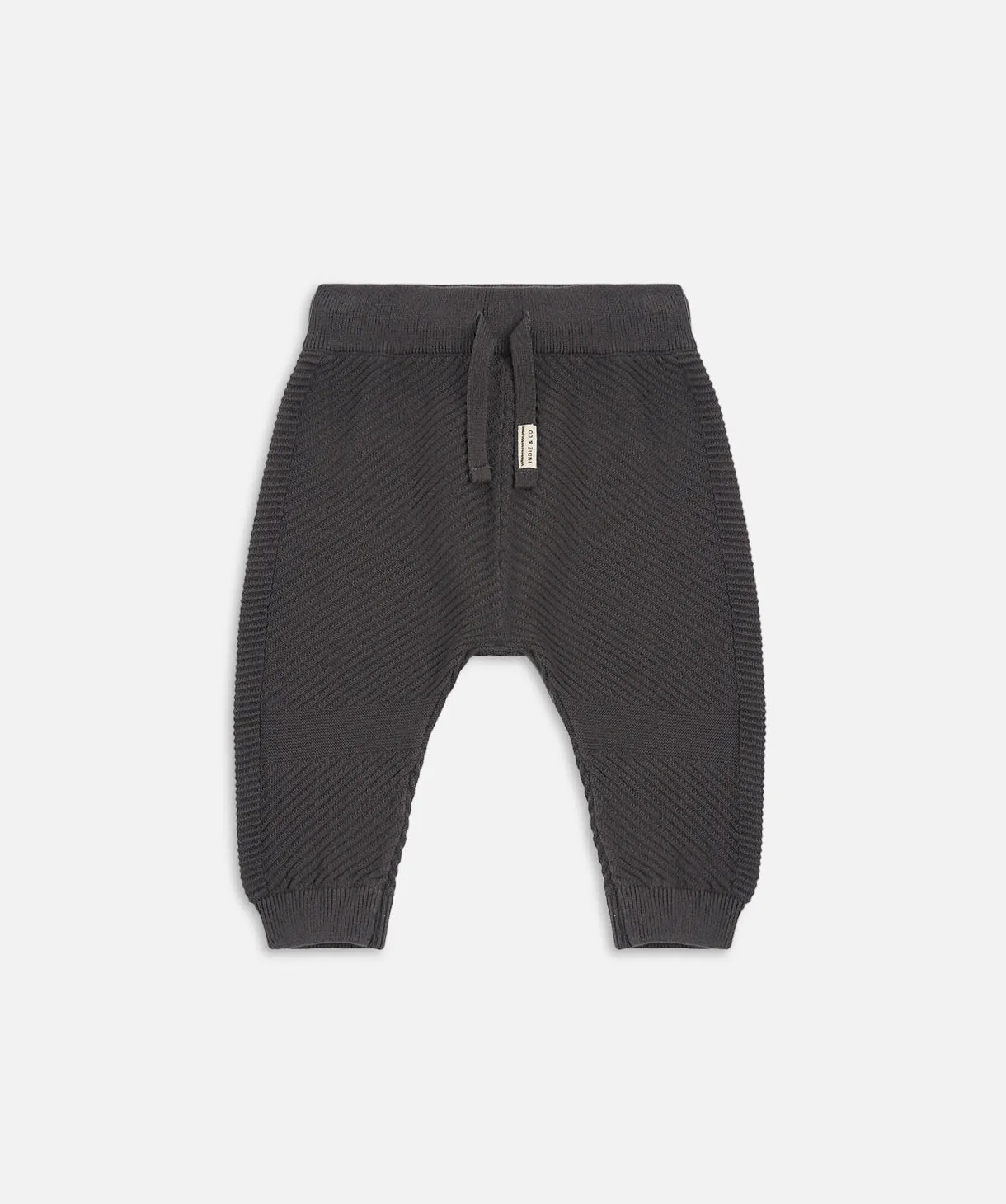 The Northridge Knitted Trackie - Onyx
