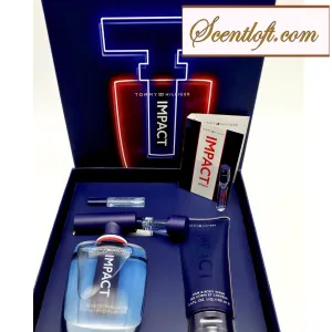 TOMMY HILFIGER Impact 3-piece Gift Set   Free Impact Spark Sample *