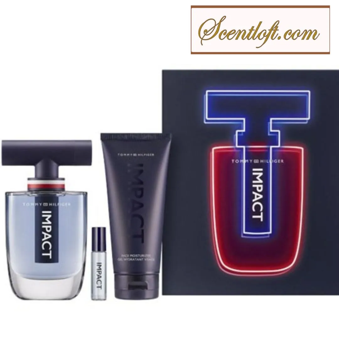TOMMY HILFIGER Impact 3-piece Gift Set   Free Impact Spark Sample *
