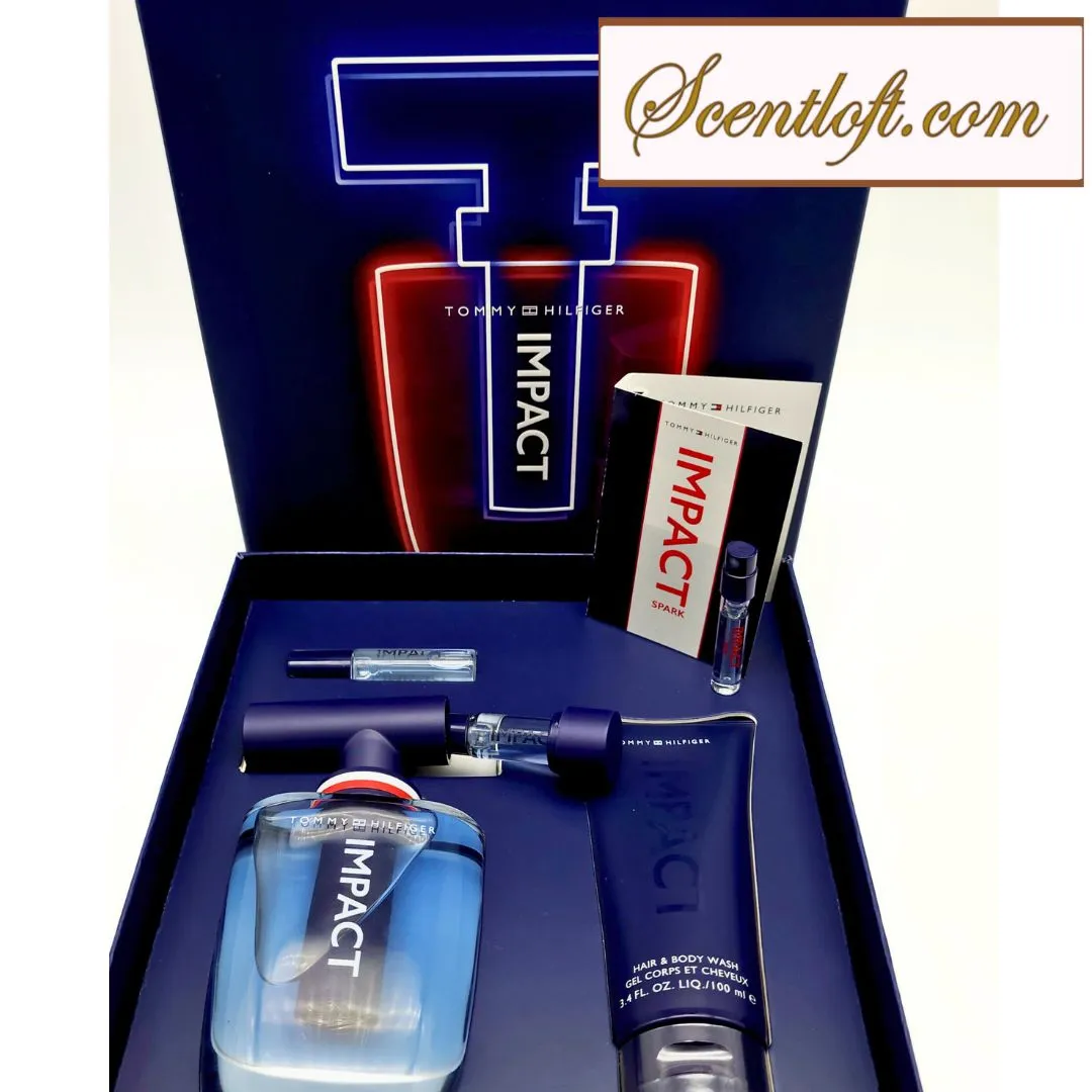 TOMMY HILFIGER Impact 3-piece Gift Set   Free Impact Spark Sample *