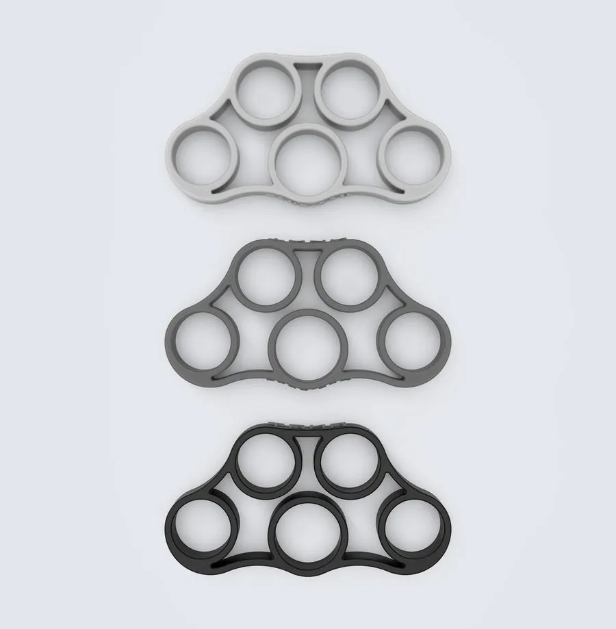 TRNR Hand Flexors, 3 Finger & Forearm Exercisers