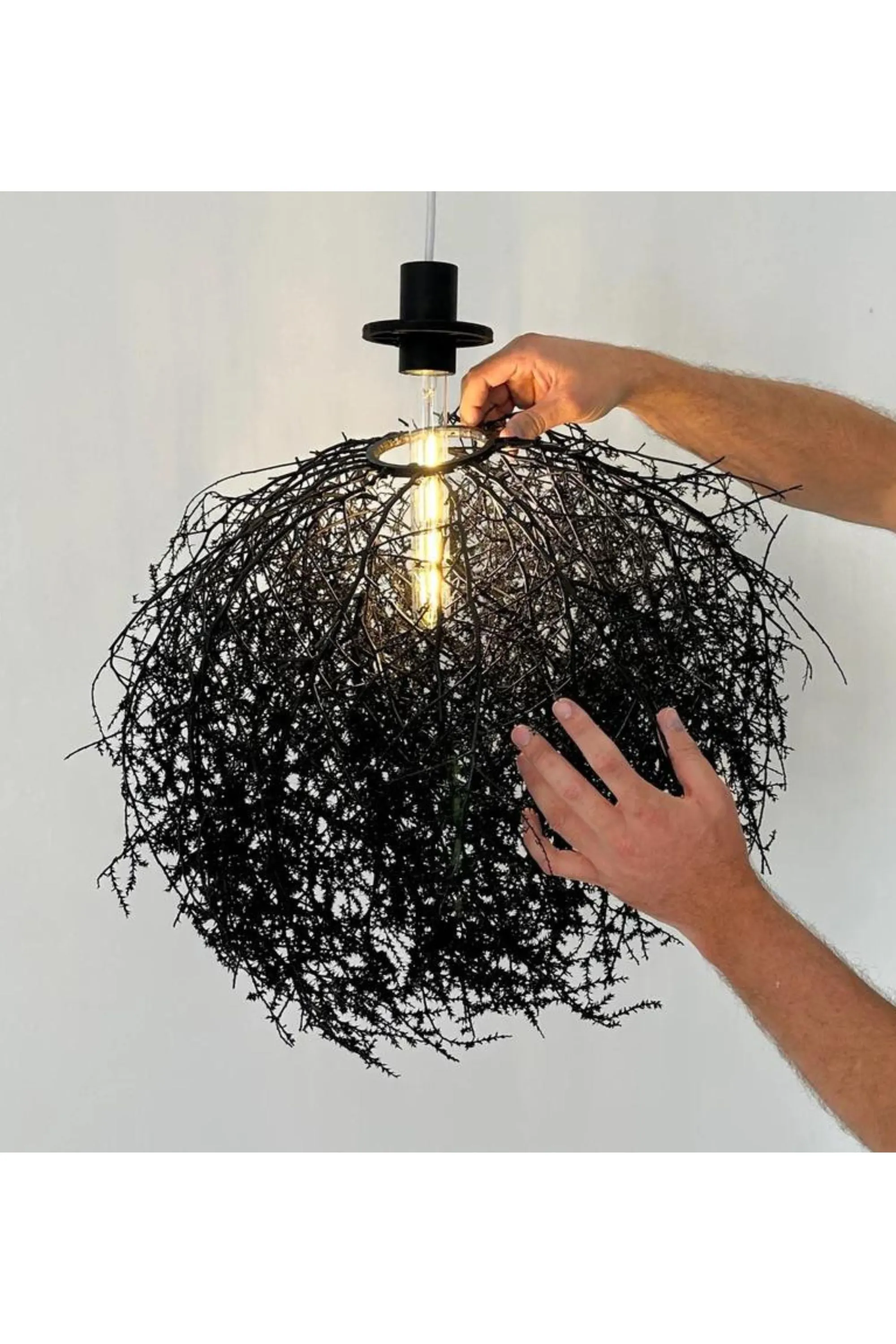 Tumbleweed Pendant | Black
