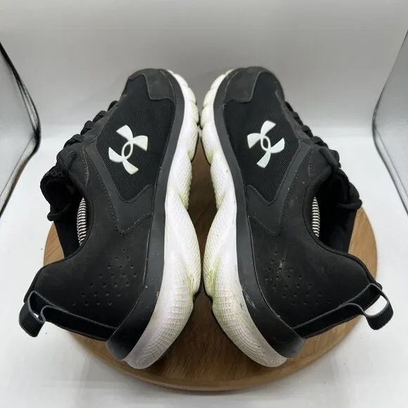 Under Armour Charged Assert 9 Mens Size 13 Black Running Shoes 3024857-001