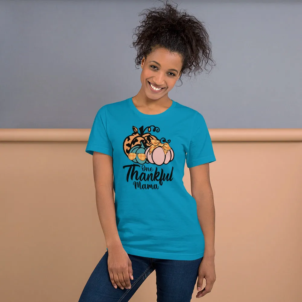 Unisex t-shirt, women, T Shirt, Fall, Gift, Thankful Mom T shirt