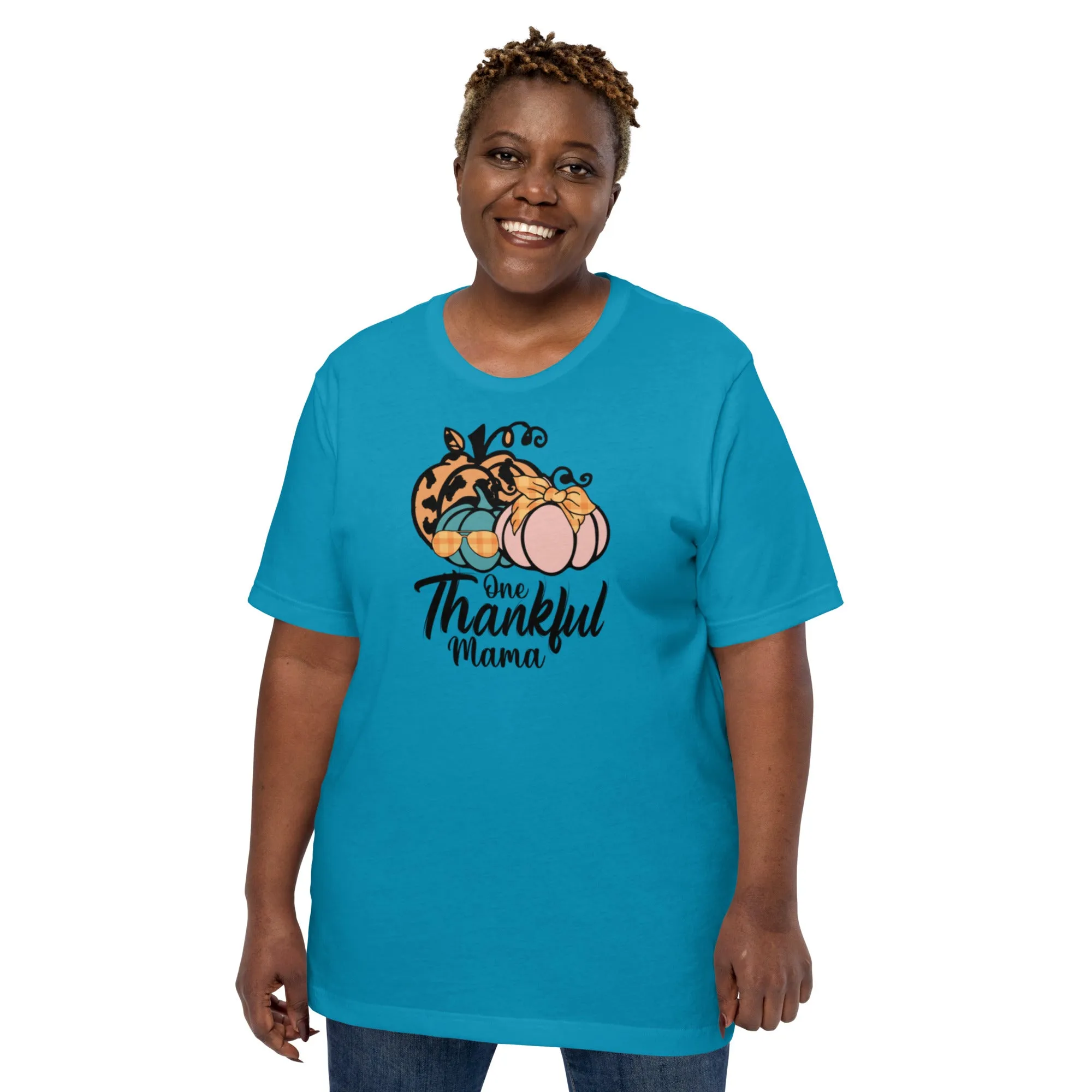 Unisex t-shirt, women, T Shirt, Fall, Gift, Thankful Mom T shirt