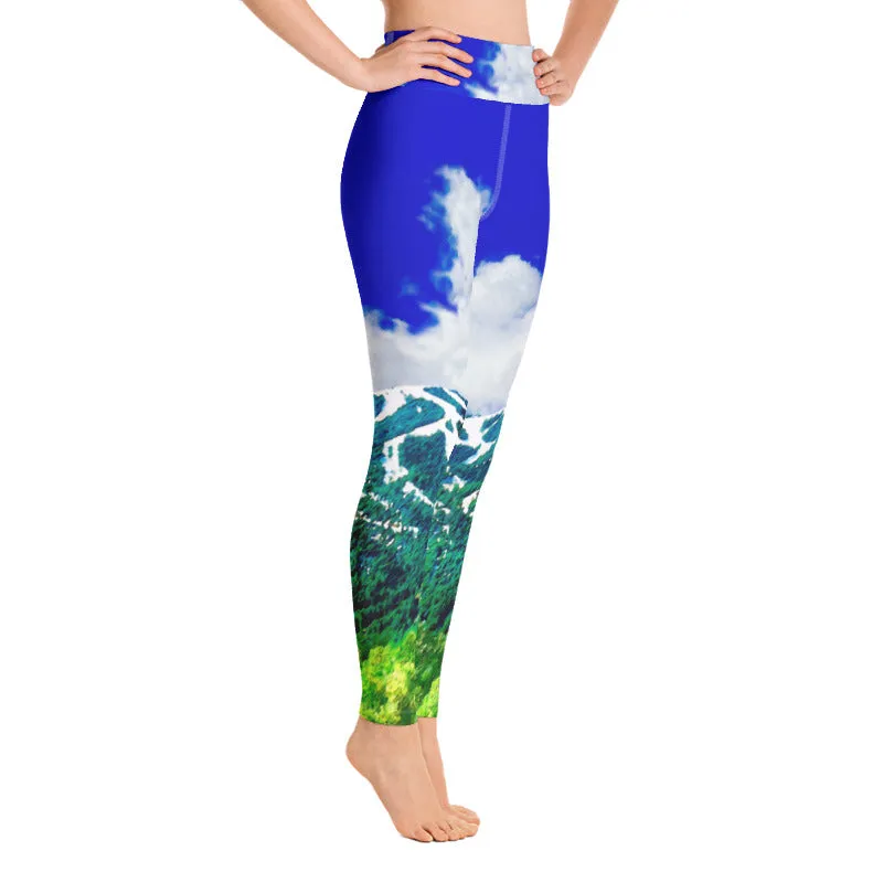 Versace Does Baldy Yoga Leggings