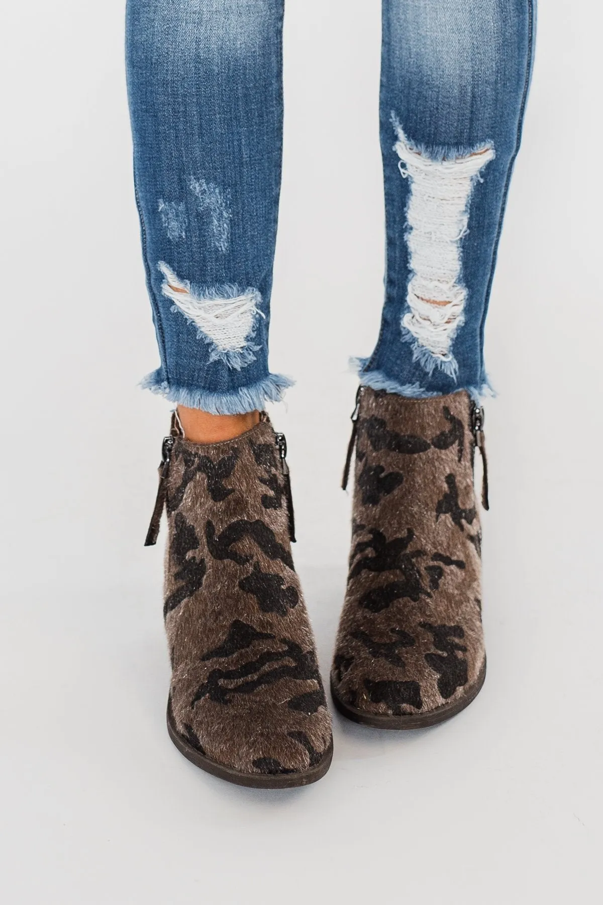 Very G Twinkle 2 Booties- Camo