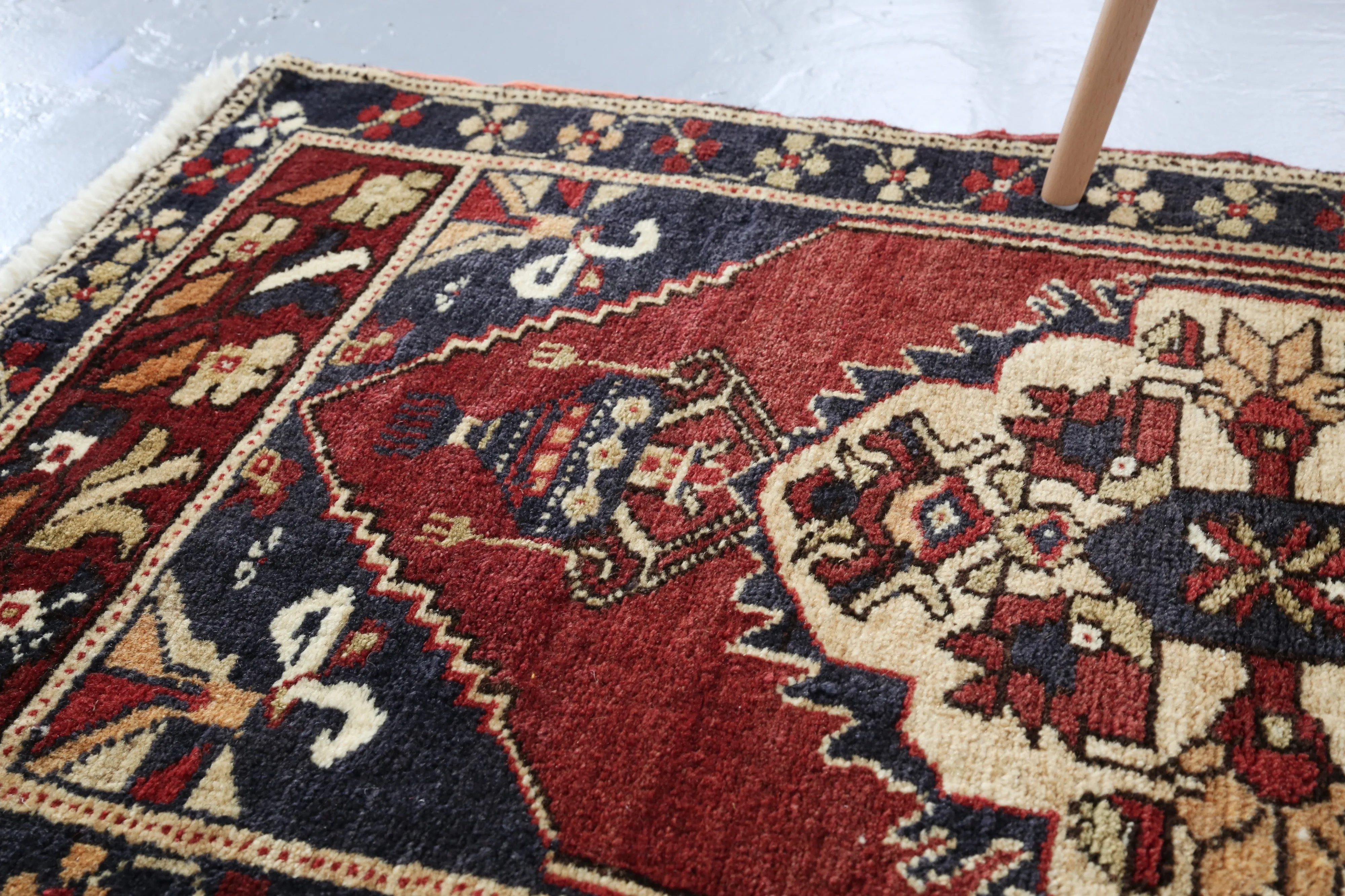 Vintage Mini Turkish Rug 2ftx4ft