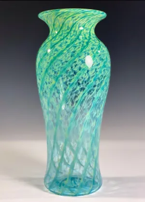 Warm Blue Vase