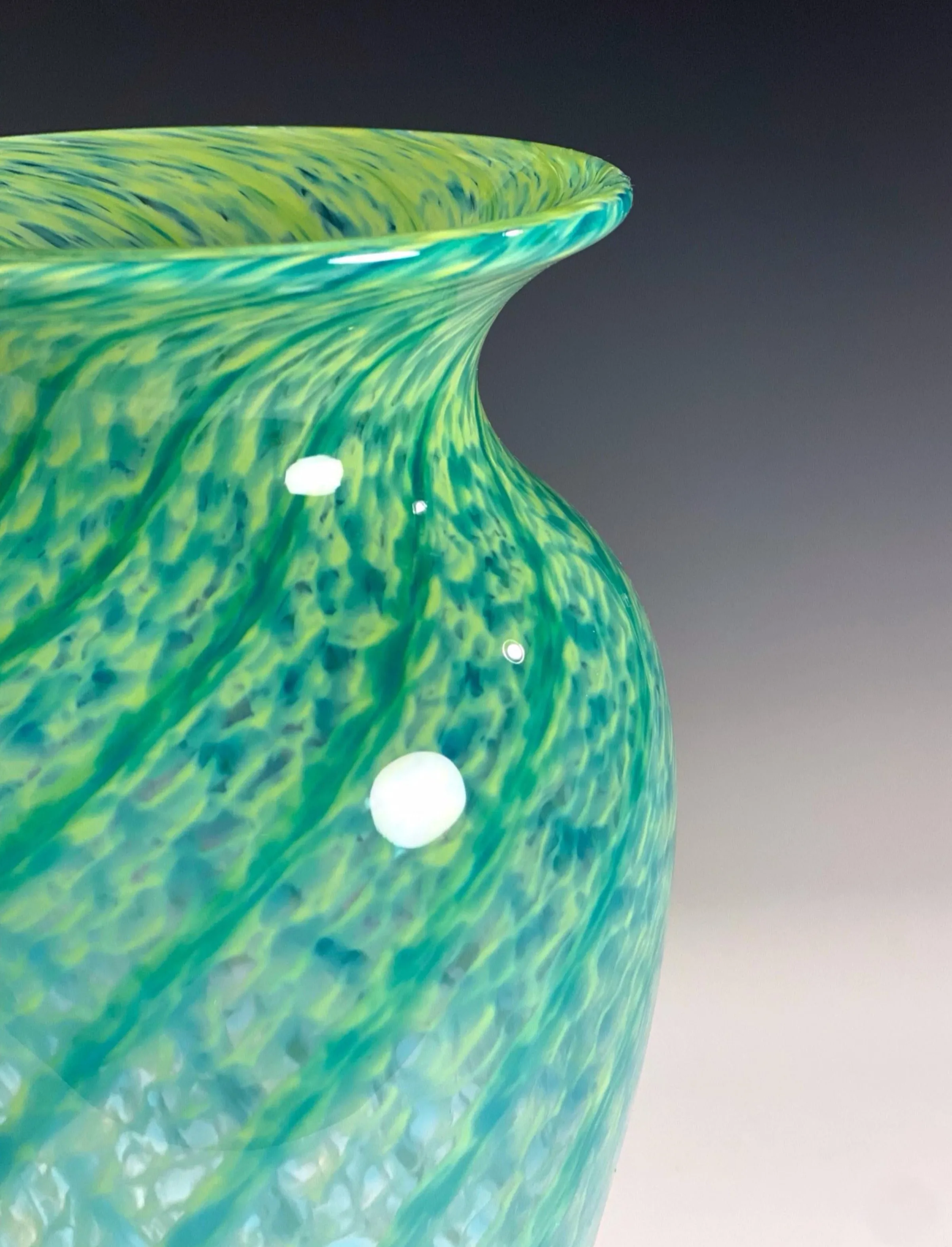 Warm Blue Vase