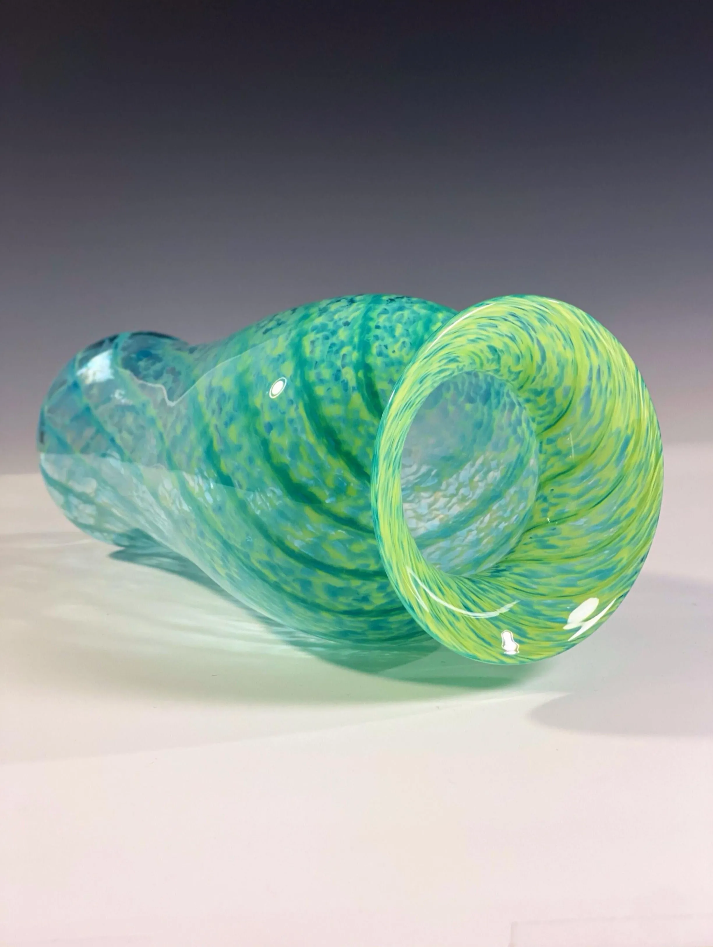 Warm Blue Vase