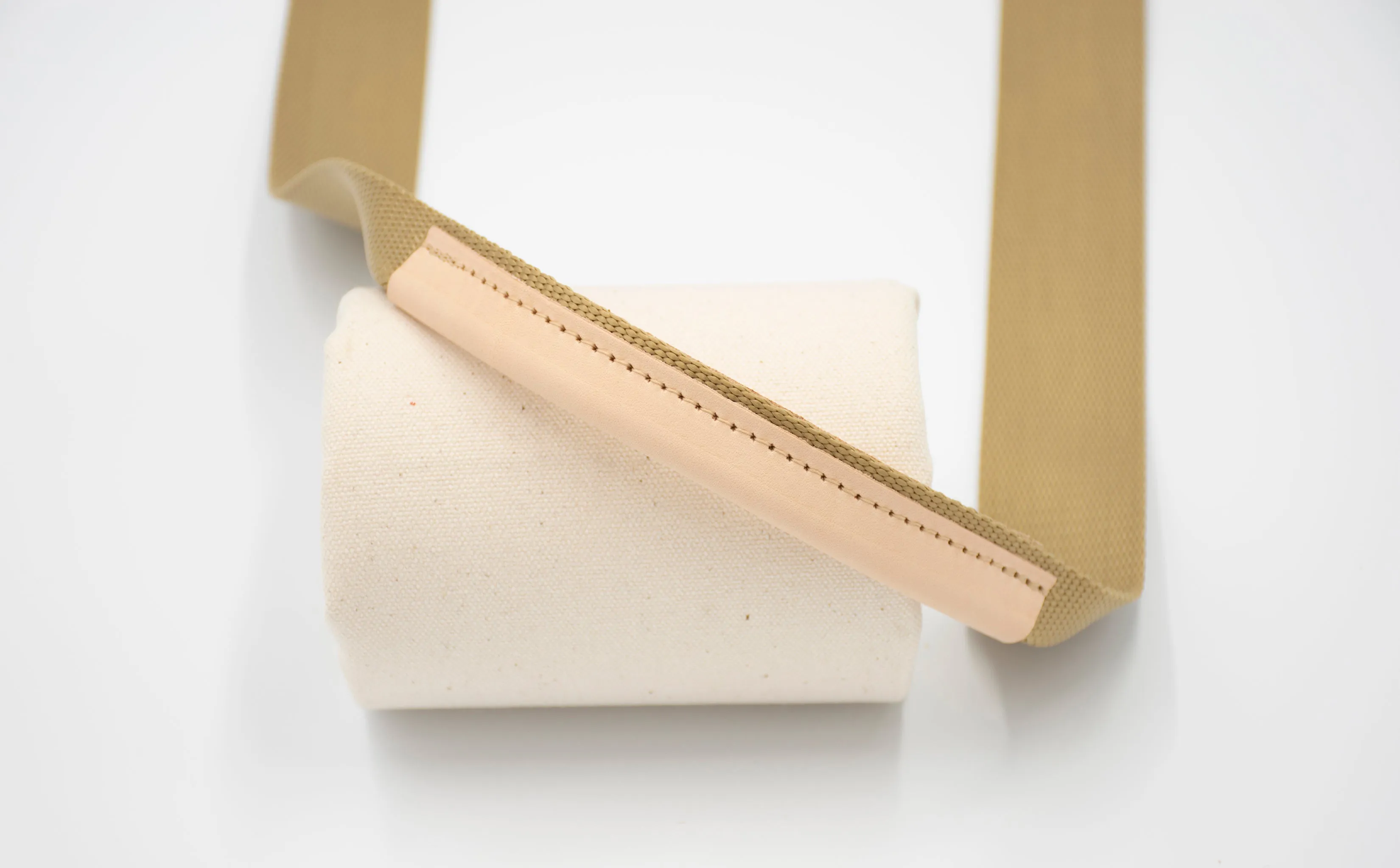 Warm Khaki Tote Straps
