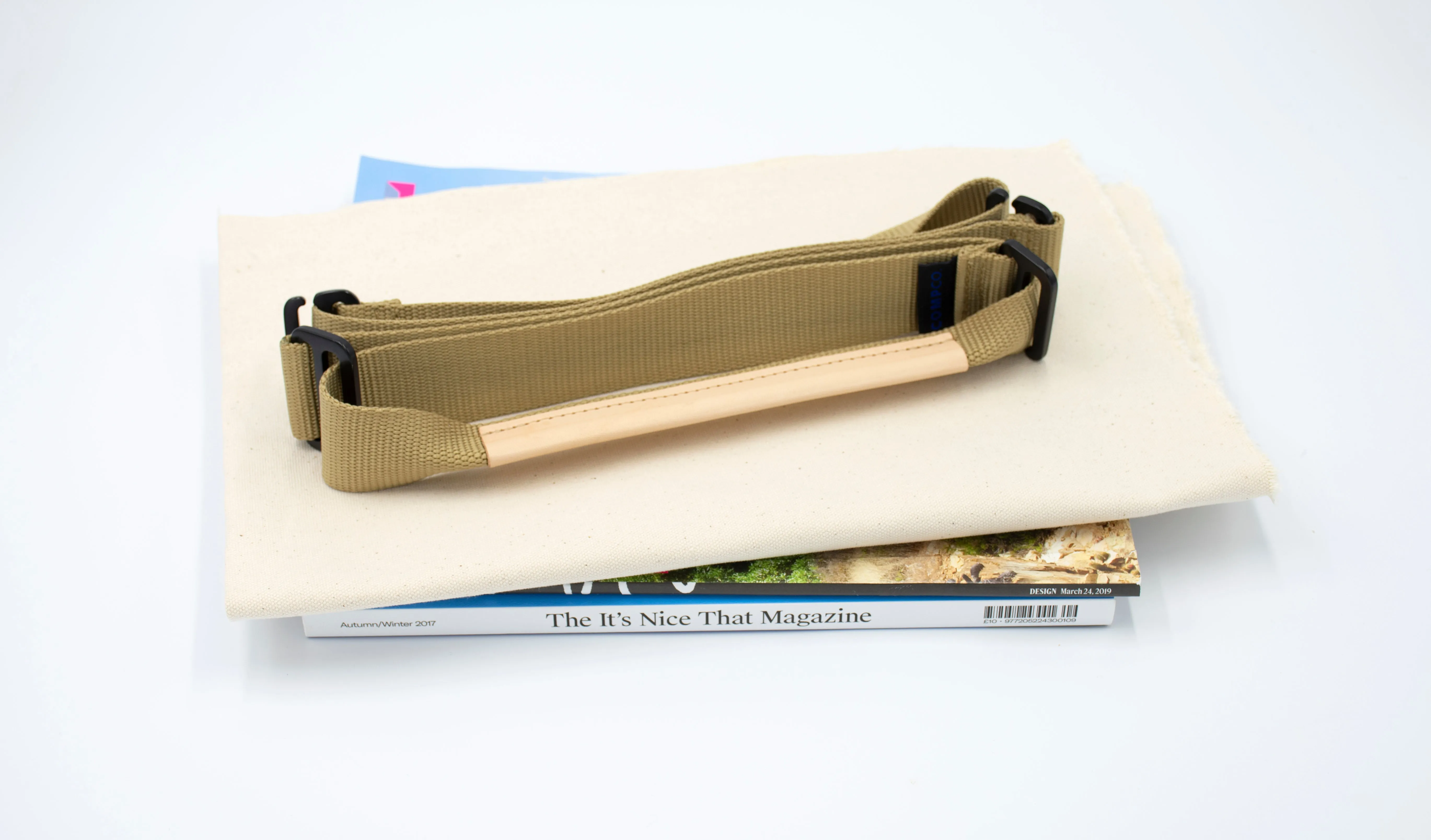 Warm Khaki Tote Straps
