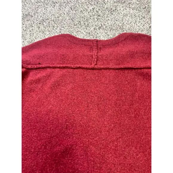 We The Free Cozy Knit Plush Pullover Eastwood Sweater Women’s Size Small Red