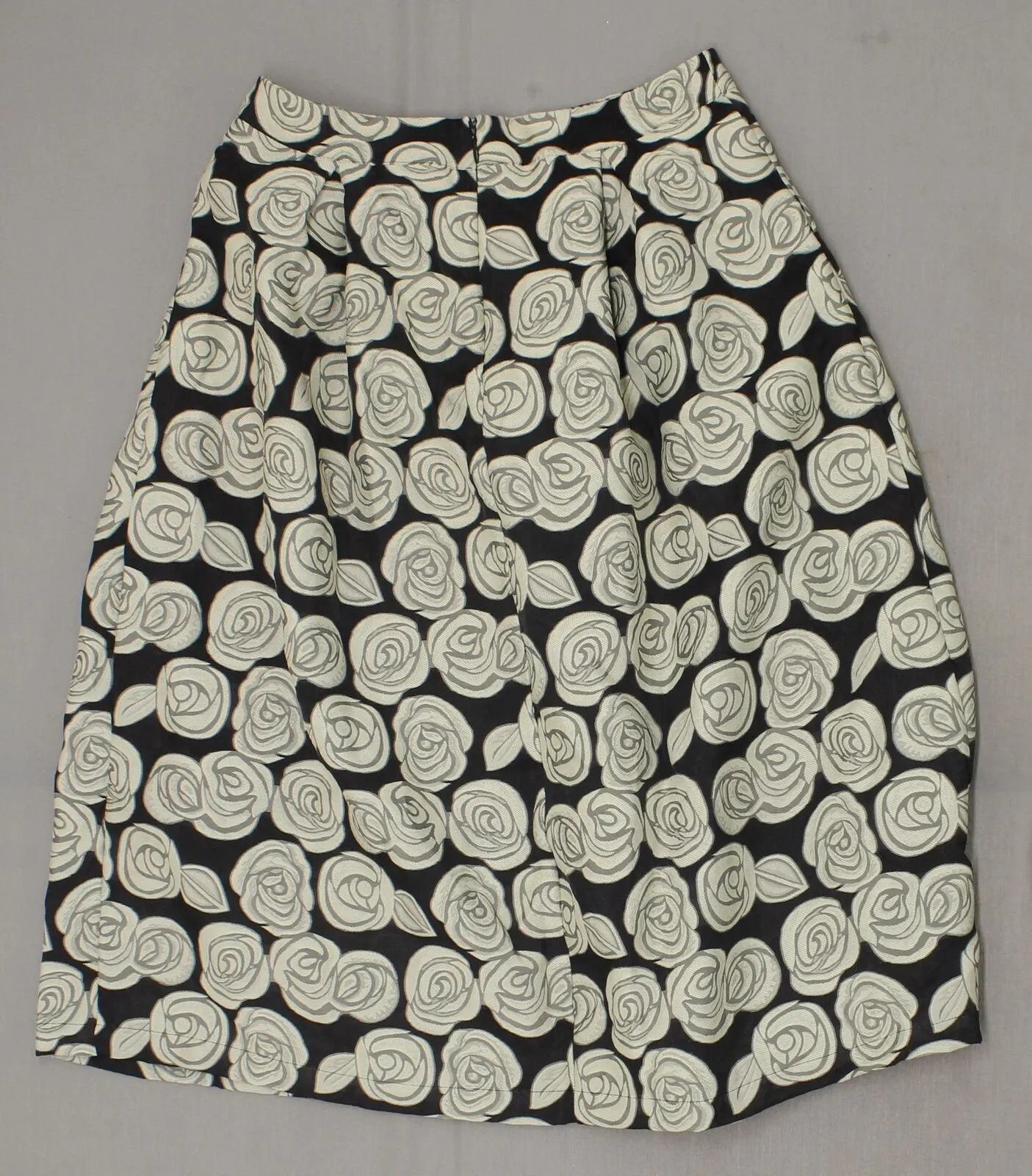 Who What Wear Women's Woven Floral Birdcage Midi Skirt