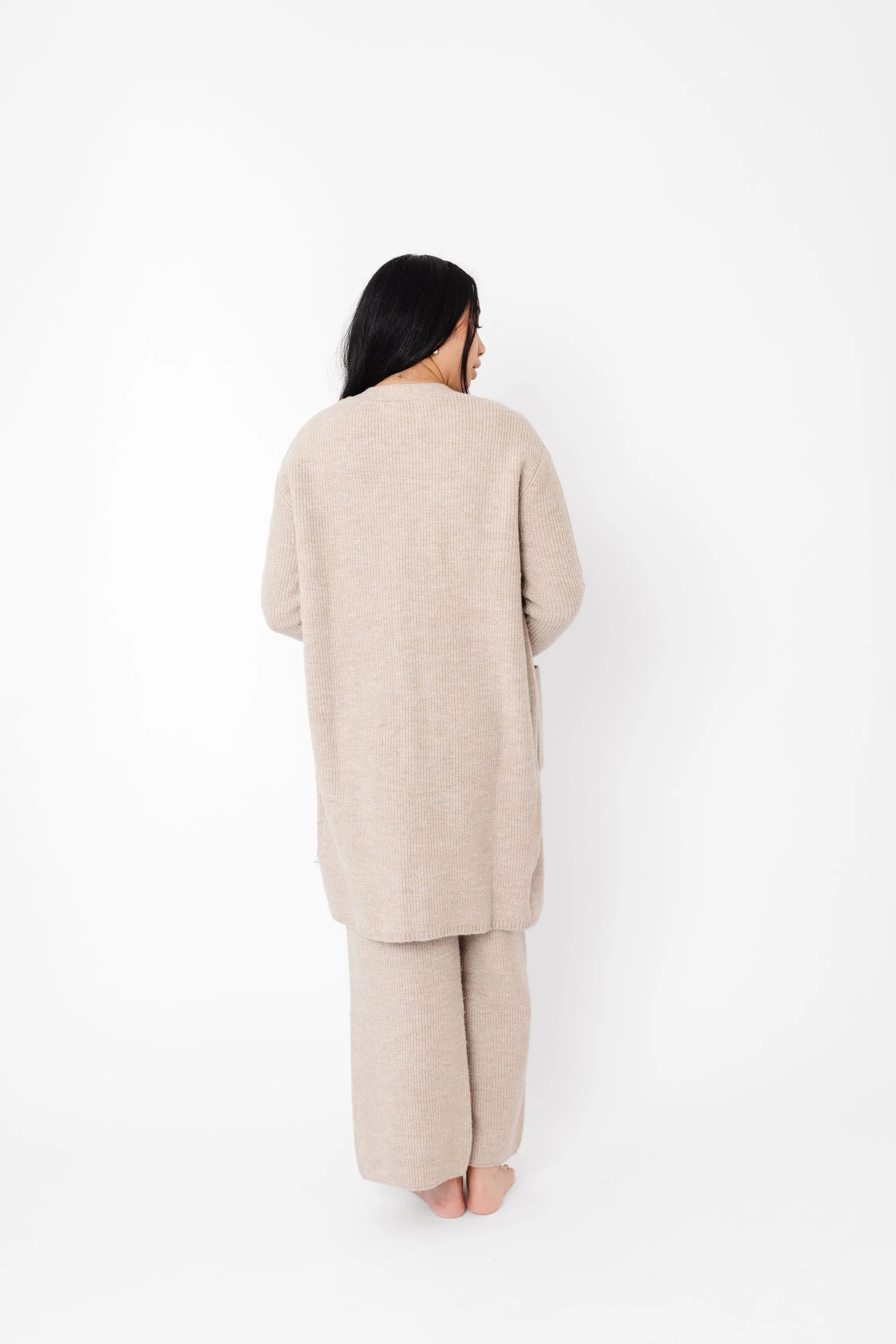 Women's Luxe Cardigan - Oatmeal