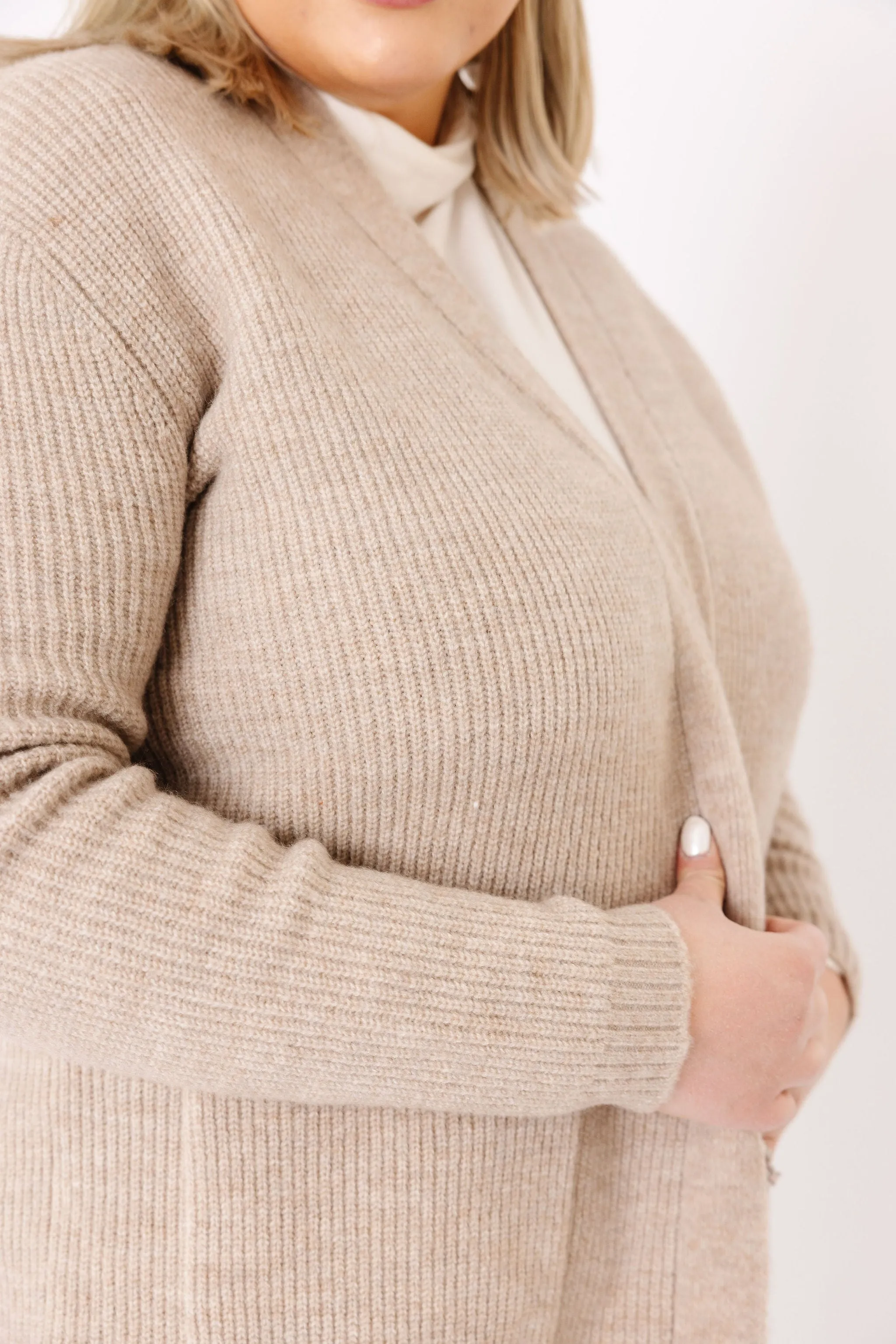 Women's Luxe Cardigan - Oatmeal