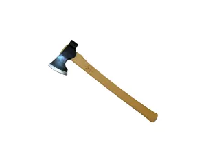 Wood Craft 1.7 lb Camp Carver - 22" Hickory Handle w Leather Mask