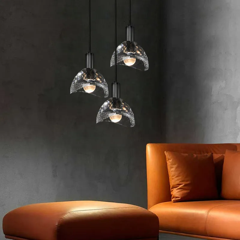 Yuanbao Crystal Pendant Light